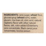 Rj's Licorice Soft Eating Licorice - Raspberry - Case of 8 - 7.05 oz