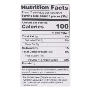 Darrell Soft Eating Liquorice - Strawberry - Case of 8 - 7 oz.