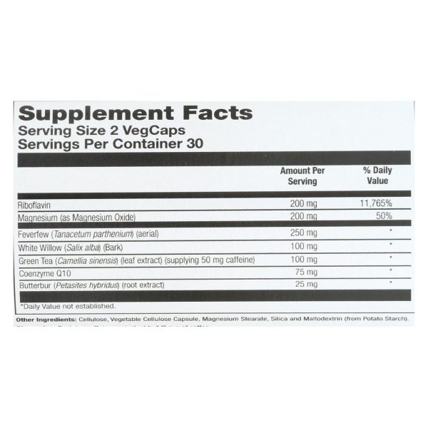 Nature's Life - Migrasoothe Quick Caps - 1 Each - 60 CT - Image 2