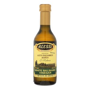 Alessi - Vinegar - White Balsamic - Case of 6 - 8.5 FL oz.