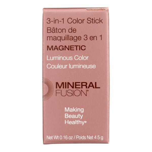 Mineral Fusion - Color Stk 3-in-1 Magnetic - 1 Each-.16 OZ