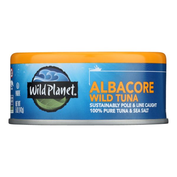 Wild Planet Albacore Tuna - Low Mercury - Case of 12 - 5 oz. - Image 3