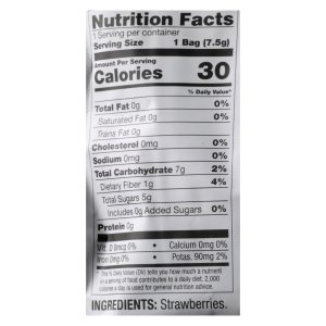 Brothers All Natural - Fruit Crisps - Strawberry - Case of 24 - 0.26 oz.