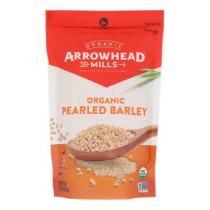 Arrowhead Mills - Organic Barley - Pearled - Case of 6 - 28 oz.