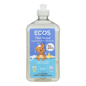 ECOS - Hypoallergenic Conditioning Pet Shampoo - Fragrance Free - 17 fl oz.