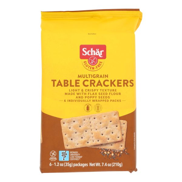 Schar - Crackers Multigrn Table - Case of 5-7.4 OZ - Image 2