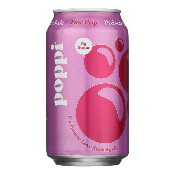 Poppi - Prebio Soda Doc Pop - Case of 12-12 OZ - Image 2