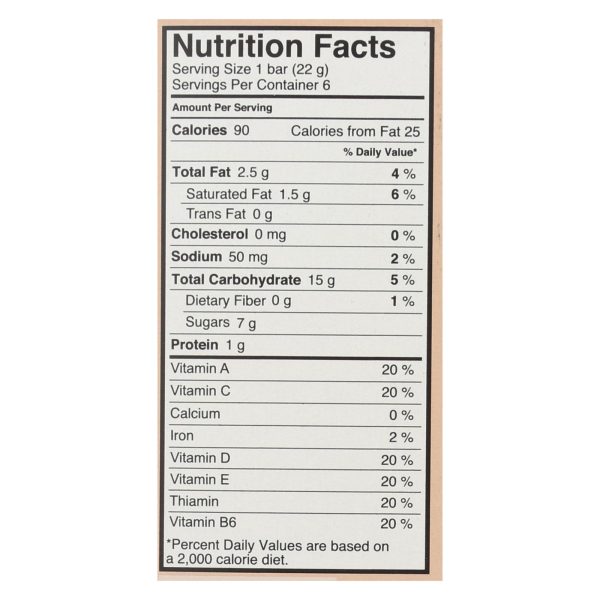 Made Good Crispy Squares - Chocolate Chip - Case of 6 - 4.68 oz. - Image 3