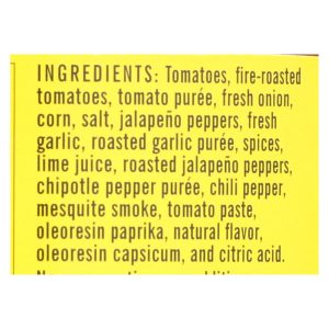 Desert Pepper Trading - Medium Hot Roasted Tomato Chipotle Corn Salsa - Case of 6 - 16 oz.