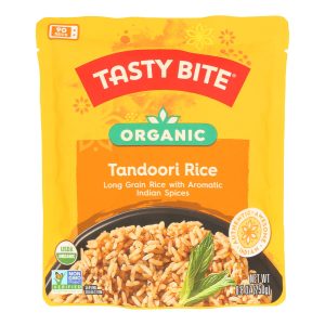 Tasty Bite Ready To Eat Tandoori Rice  - Case of 6 - 8.8 OZ