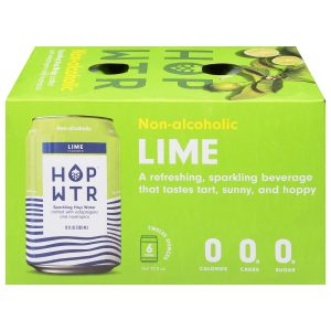 Hop Water - Hop Water Spk Lime 6pk - Case of 4-6/12 FZ
