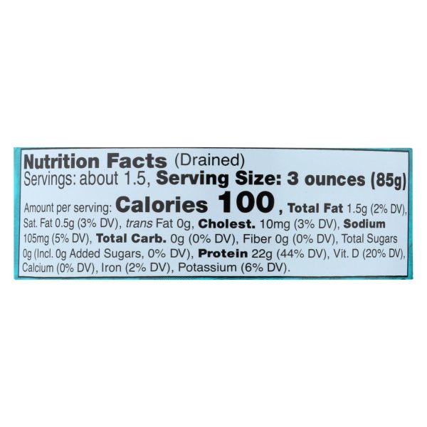 Sustainable Seas Chunk Albacore Tuna In Water - Case of 12 - 5 OZ - Image 2