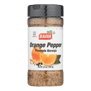 Badia Spices Seasoning - Orange Pepper - Case of 6 - 6.5 oz.