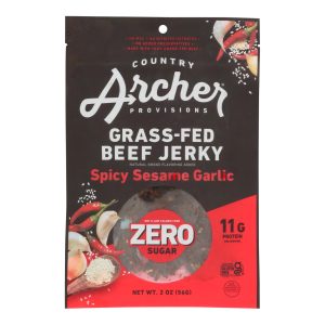Country Archer - Bf Jrky Spicy Ses Gar Zero - Case of 12-2 OZ