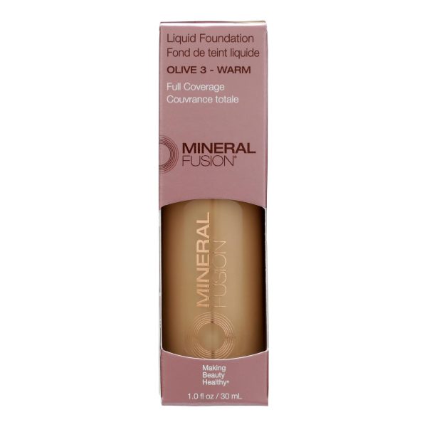 Mineral Fusion - Mkup Liquid Foundtn Olive 3 - 1 Each-1 FZ - Image 2