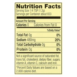 Alessi Kosher Sea Salt - Case of 6 - 35.3 OZ