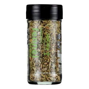 Spicely Organics - Organic Fennel - Seeds - Case of 3 - 1.1 oz.