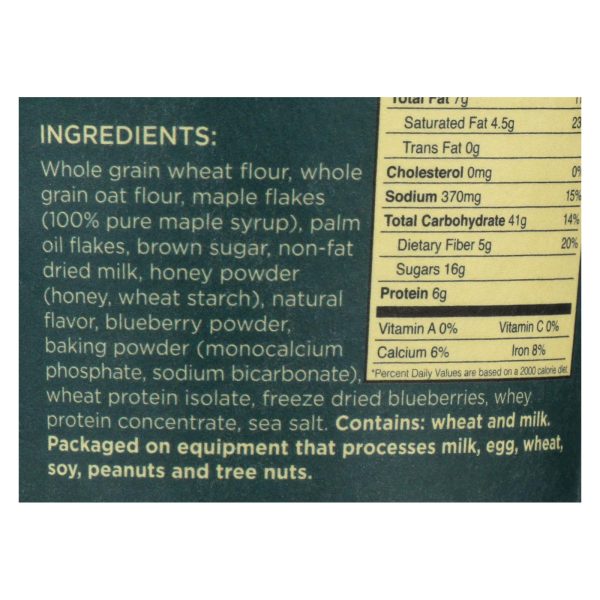Kodiak Cakes Flapjack Unleashed Blueberry & Maple - Case of 12 - 2.16 OZ - Image 3