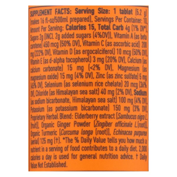 Nuun Hydration - Drink Tab Immun Bbry Tang - Case of 8 - 10 TAB - Image 2