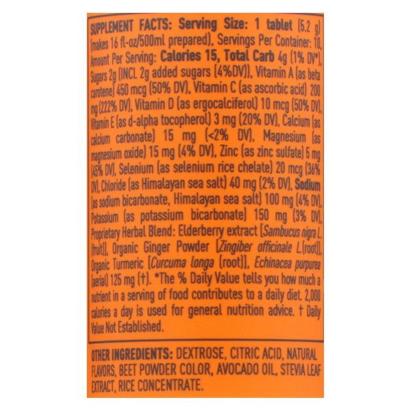 Nuun Hydration - Drink Tab Immun Bbry Tang - Case of 8 - 10 TAB - Image 3