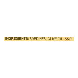 Reese Sardines - Skinless Boneless in Olive Oil - Case of 10 - 4.37 oz