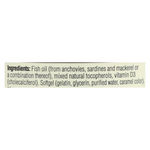 Spectrum Essentials Omega-3 Fish Oil With Vitamin D Dietary Supplement  - 1 Each - 250 SGEL