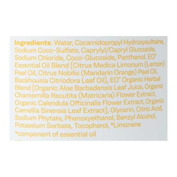 Everyone - Hand Soap Meyer Lemon Refil - 1 Each 1-32 FZ - Image 2