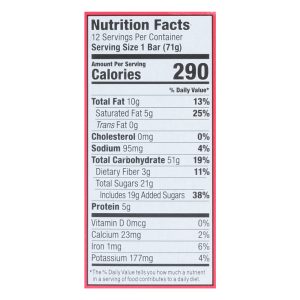 Bobo's Oat Bars - Oat Bar Stuffed Pbtr&bry - Case of 12-2.5 OZ