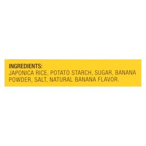 Hot Kid Baby Mum Rice Biscuit - Banana - Case of 6 - 1.76 oz.