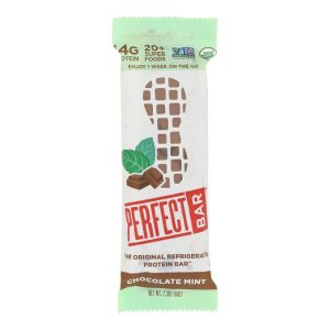 Perfect Bar - Bar Chocolate Mint - Case of 8 - 2.3 OZ