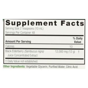 Nature's Answer - Sambucus - Original - Family Size - 16 oz