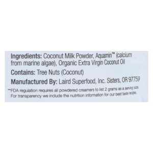 Laird Superfood - Superfood Creamer Unsweetened - Case of 6-8 OZ