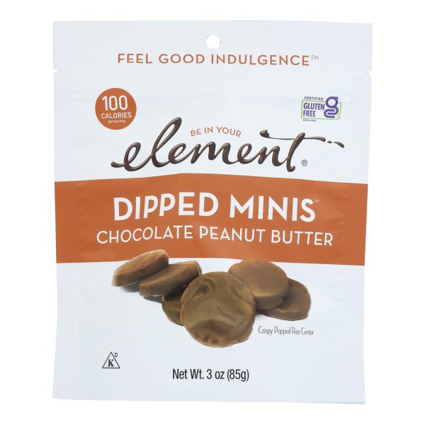 Element - Rice Cake Minis Chocolate Peanut Butter - Case of 8-3 OZ - Image 2