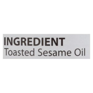 Eden Foods Sesame Oil - Toasted - 5 oz - case of 12