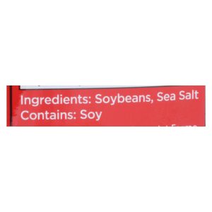 Seapoint Farms Dry Roasted Edamame - Sea Salt - Case of 12 - 4 oz.