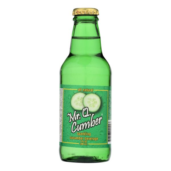 Mr. Q.Cumber Sparkling Beverage - Case of 24 - 7 OZ
