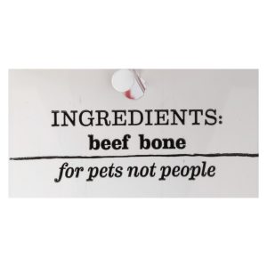 Happy N Healthy Pet - Dog Bone Beef Small - Case of 12 - 1 CT