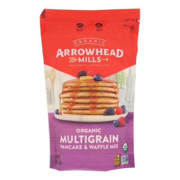 Arrowhead Mills - Pancake Mix Multigrn - Case of 6-22 OZ - Image 2