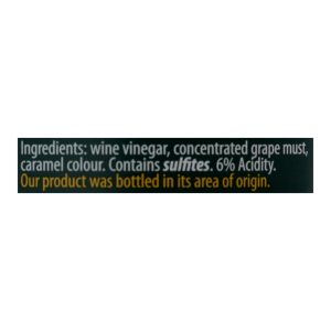 Monari Federzoni Balsamic Vinegar of Modena - Case of 6 - 16.9 Fl oz.