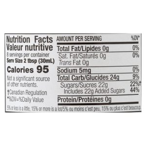 The Ginger People Organic Ginger Syrup  - Case of 12 - 8 FZ