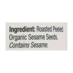 Mighty Sesame Company - Tahini Organic Fine Sesame - Case of 8 - 10.9 OZ