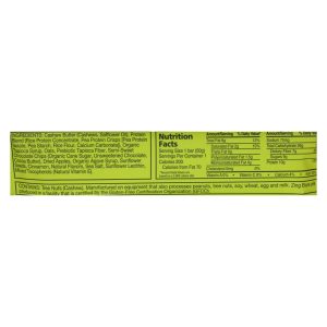 Zing Nutrition Bar - Oatmeal Chocolate Chip - Case of 12 - 1.76 oz.