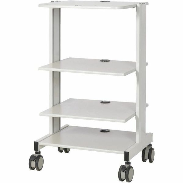 Eaton Tripp Lite Series Mobile Workstation with Adjustable Shelves, Locking Casters, TAA - Image 2