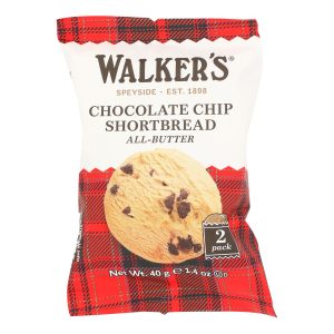 Walkers Shortbread - Cookies 2 Ch Chips 20ct Display - Case of 20 - 1.4 OZ