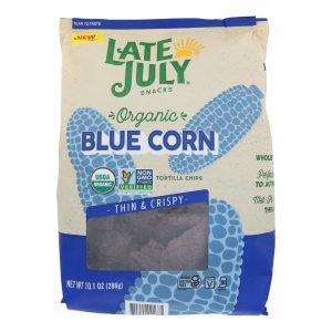 Late July Snacks - Tort Chip Blue Sea Salt - Case of 9-10.1 OZ