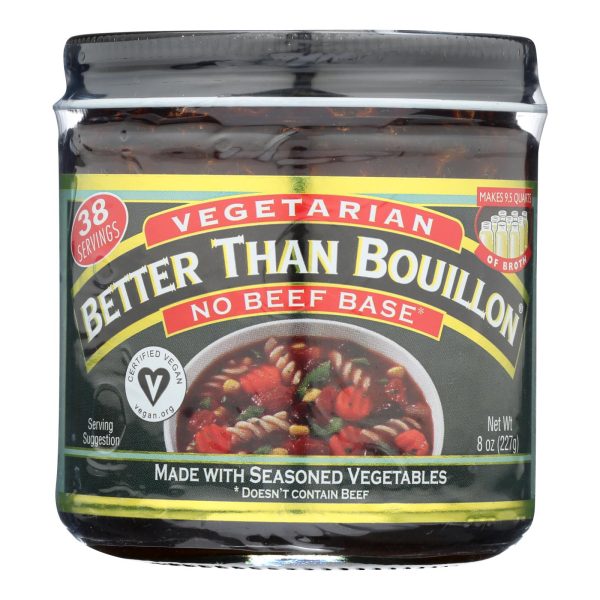 Better Than Bouillon Vegan Base - No Beef - Case of 6 - 8 oz - Image 3