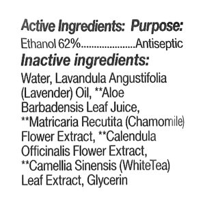Everyone - Hand Sntzr Wipes Lavender Aloe - Case of 6-15 CT