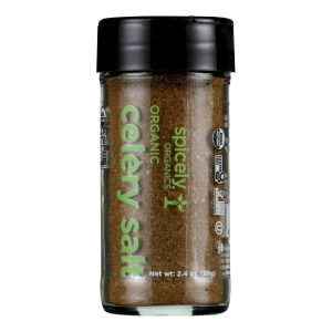 Spicely Organics - Organic Celery Salt - Case of 3 - 1.6 oz.