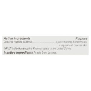 Hyland's - Calc Flour 6x Cell Salt - 1 Each-100 TAB