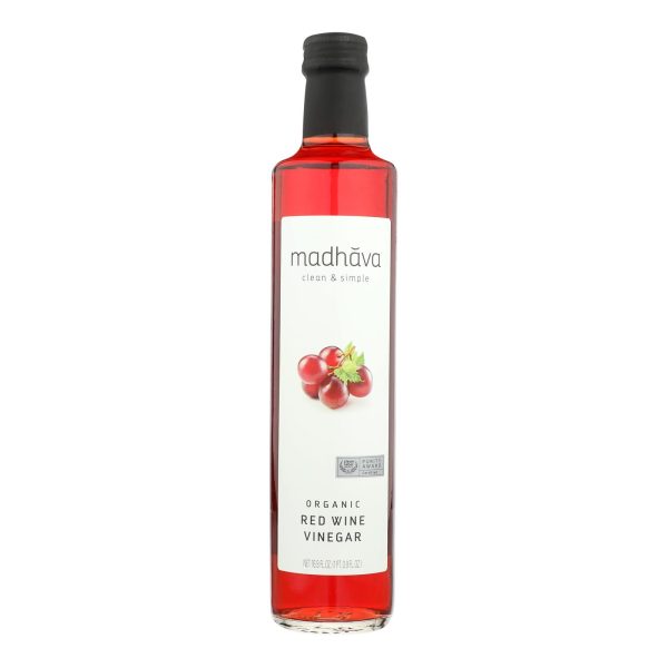 Madhava Honey - Vinegar Red Wine - Case of 6-16.9 OZ - Image 3